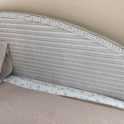 Henry Link Wicker King Headboard