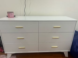 White dresser