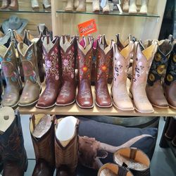 Botas De Piel De México Cómodas Para Mujer Rodeo 