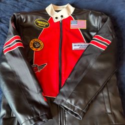 Racing Biker Jacket Men’s Medium 