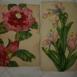 Mini Ceramic Flower & Rose Set