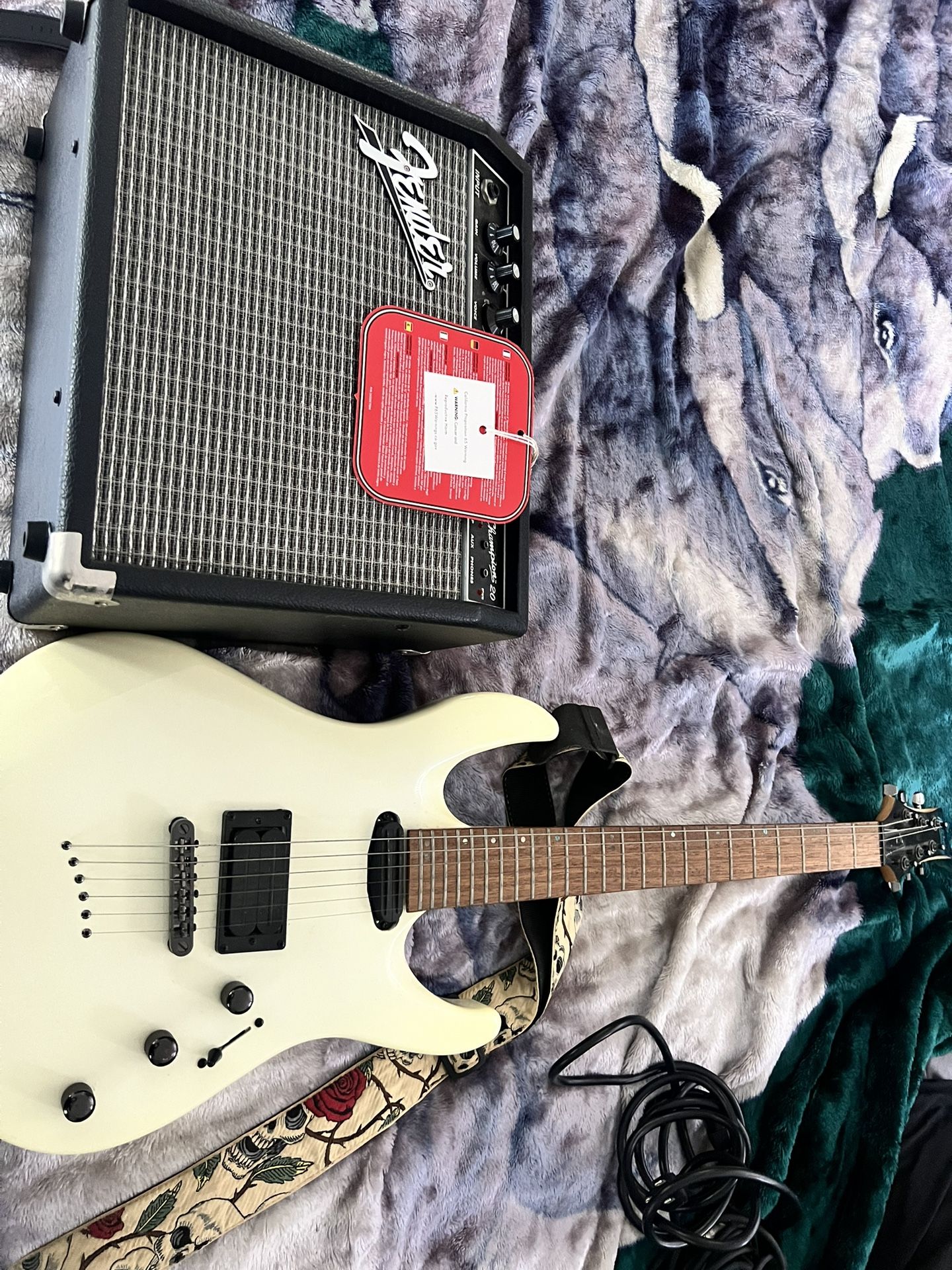 Mitchell MD200 Electric Guitar With Fender Champions 20 Amp