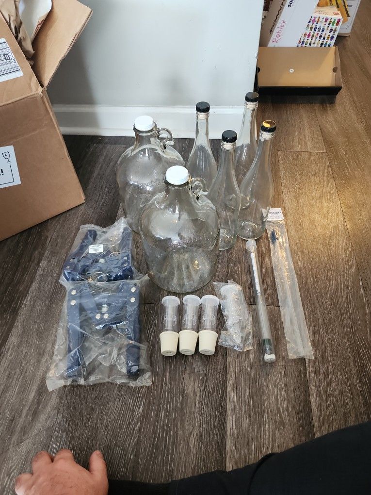 Beer Bottling Equipment- Bottles And Accessories Brand New