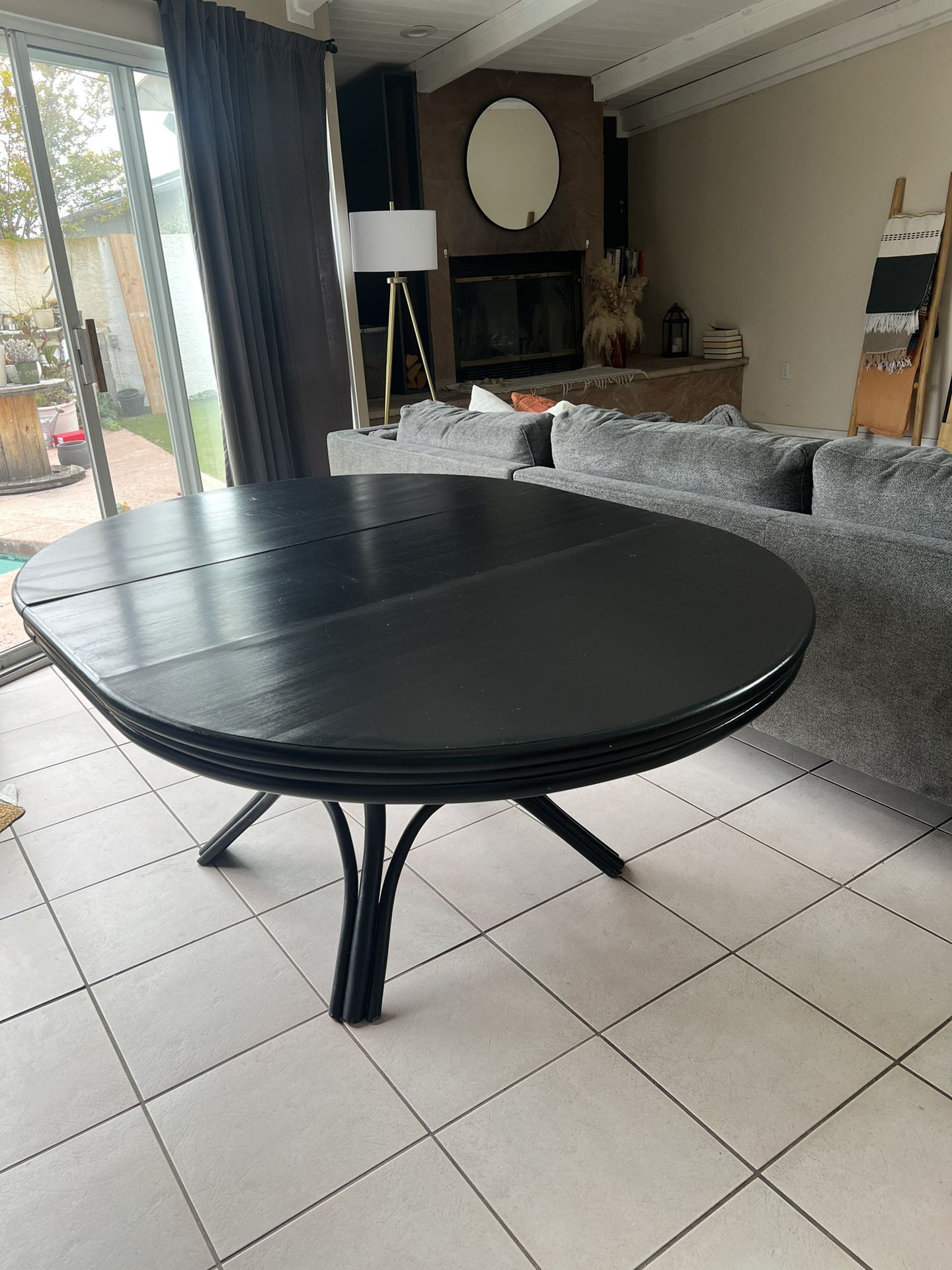 Black Kitchen Dining Table