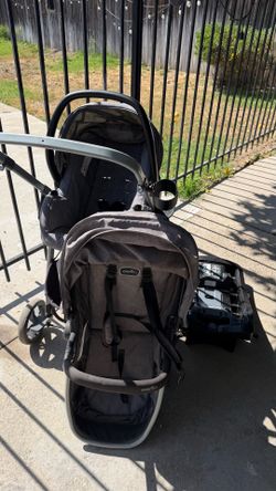 Even Flo stroller and car seat