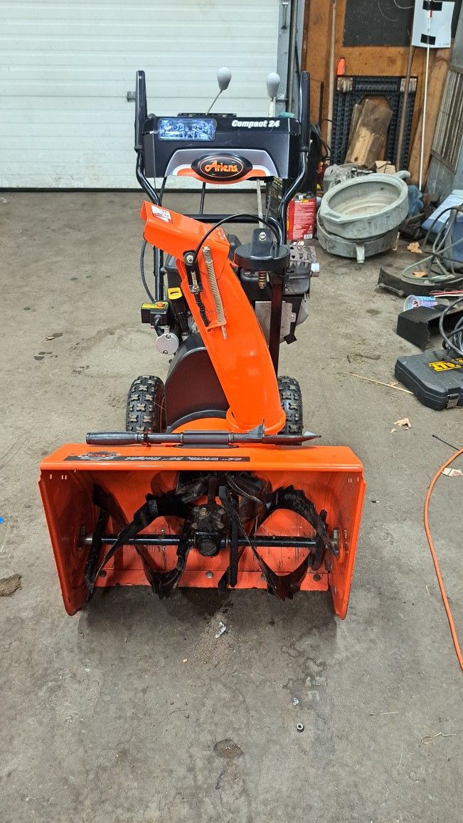 For Sale: Ariens Compact 24" Snowblower $750 
