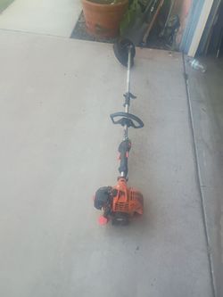 Echo weed eater with brush cutter attachment