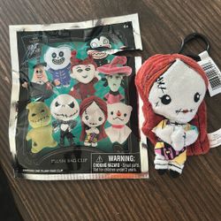 Nightmare Before Christmas Plush Keychain