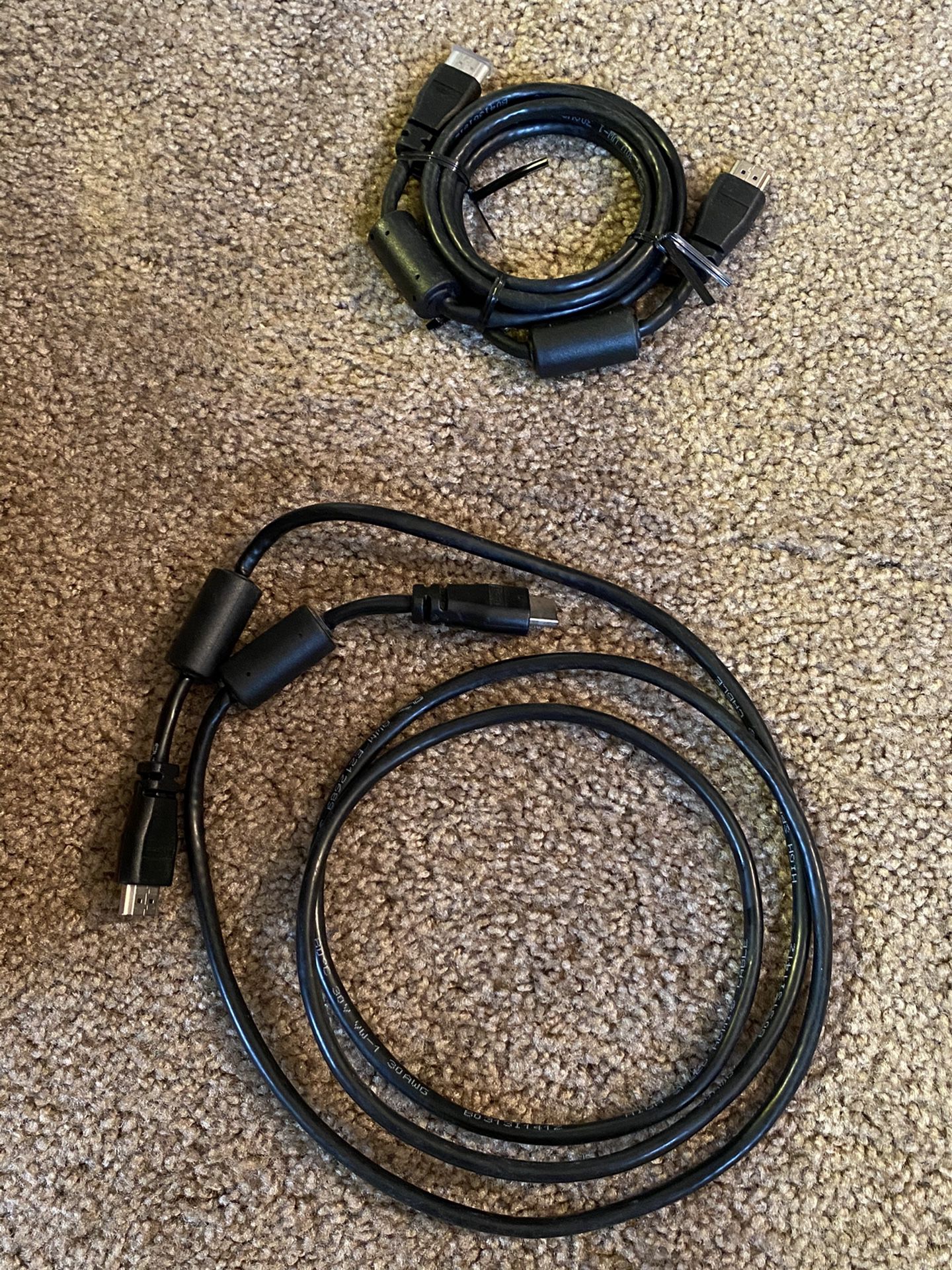 6 feet HDMI cable