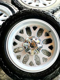 20” Fuel Titan Polish wheels & tires 6x5.5 or 6x135