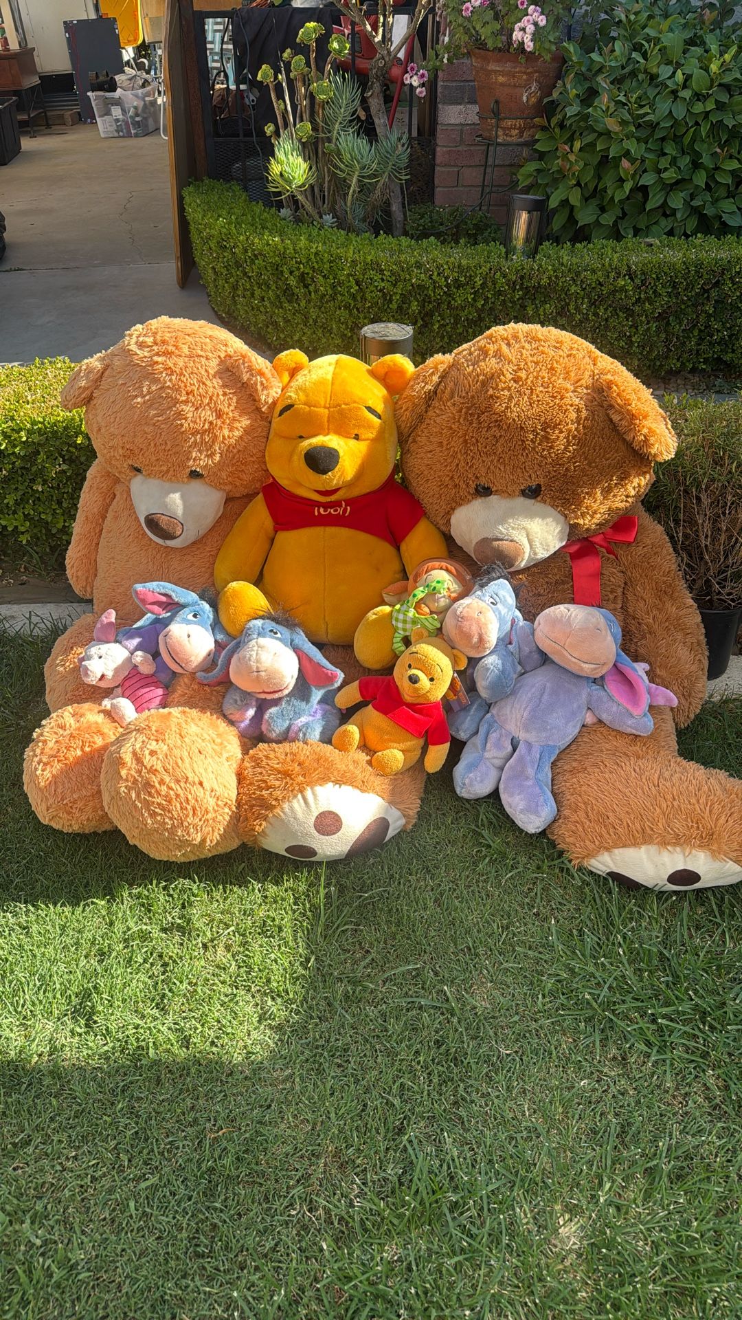 Teddy Bear with Winnie The Pooh And Friends