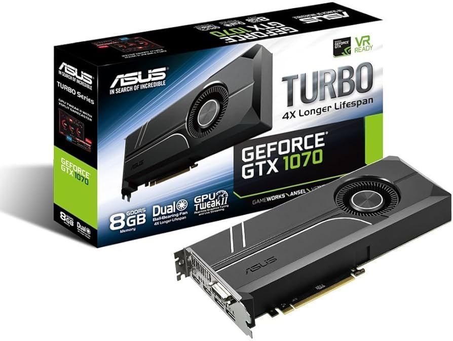 Asus Turbo GeForce GTX 1070 8GB TURBO