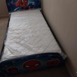 XL TWIN FRAME&MATTRESS 