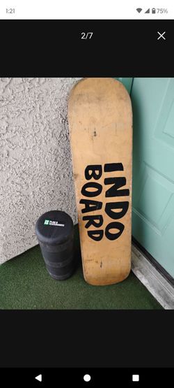 Indo balancing board  great physical workout