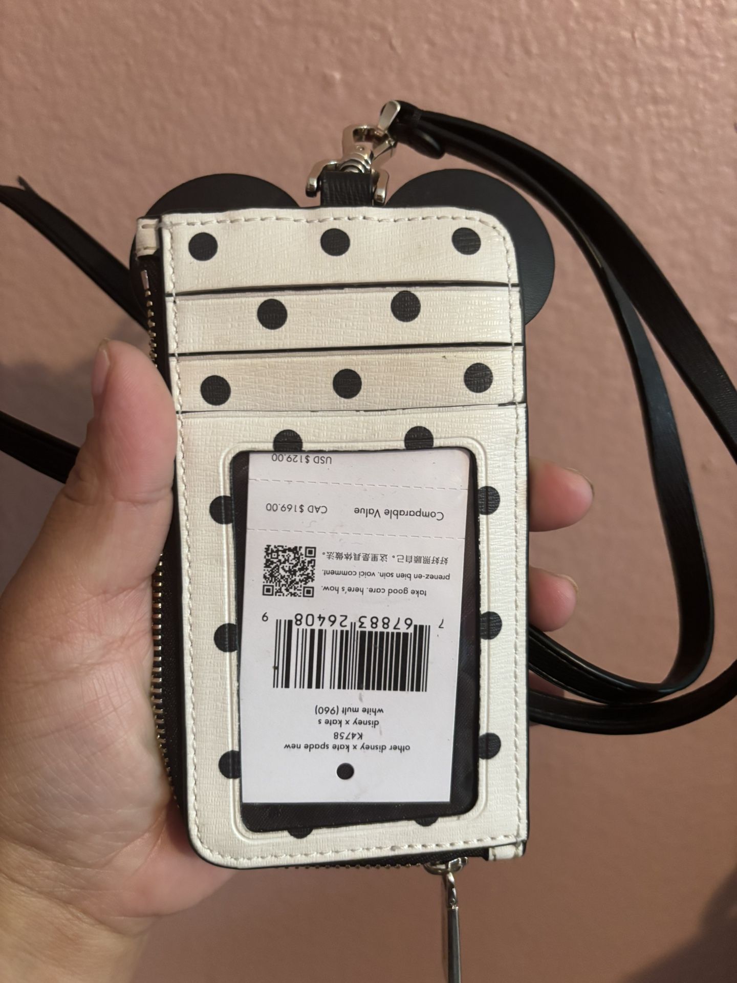 Kat Spade Minnie Badge Holder 