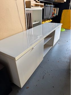 IKEA TV stand white