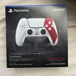 Sony PlayStation 5 ps5 Dualsense God of War 20th Anniversary Controller New