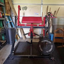 Hammer Strength Preacher Curl 