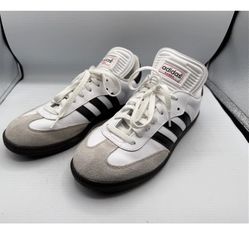 Men’s Adidas Samba White With Gum Bottom 9.5