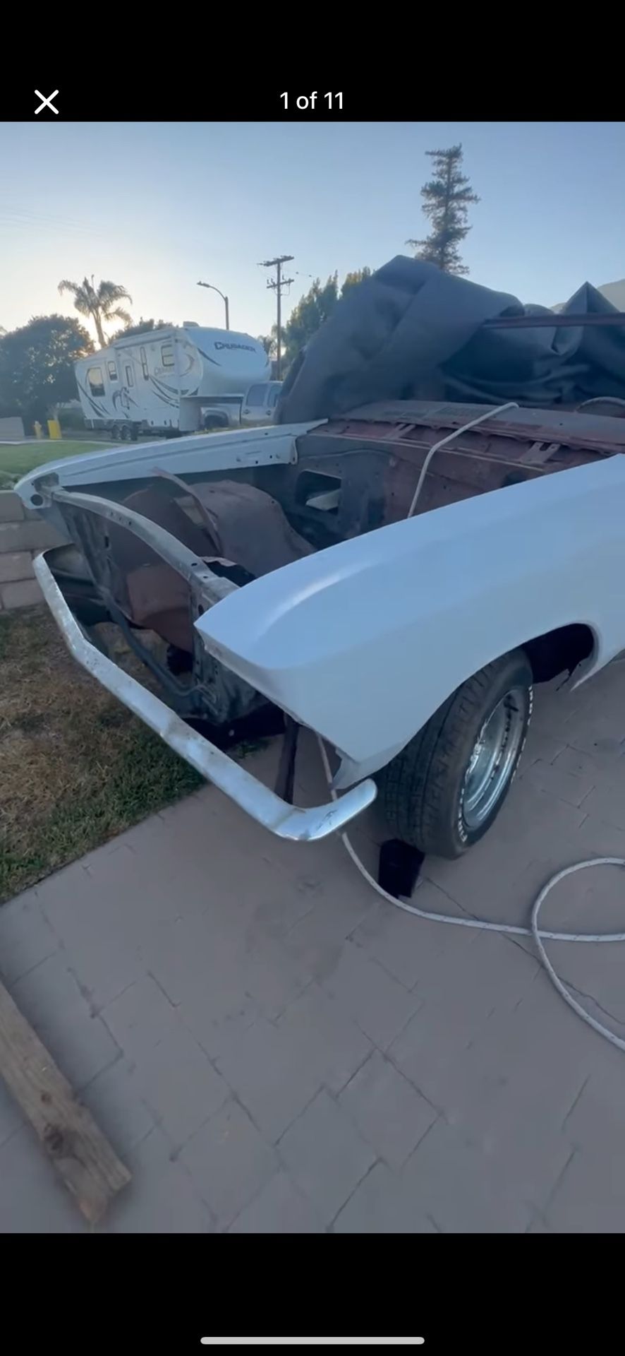 1966 Chevelle Front end