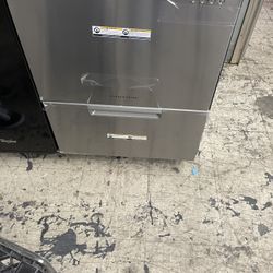 Fisher & Paykal Double Drawer Dishwasher In Stainless Steel New Open Box