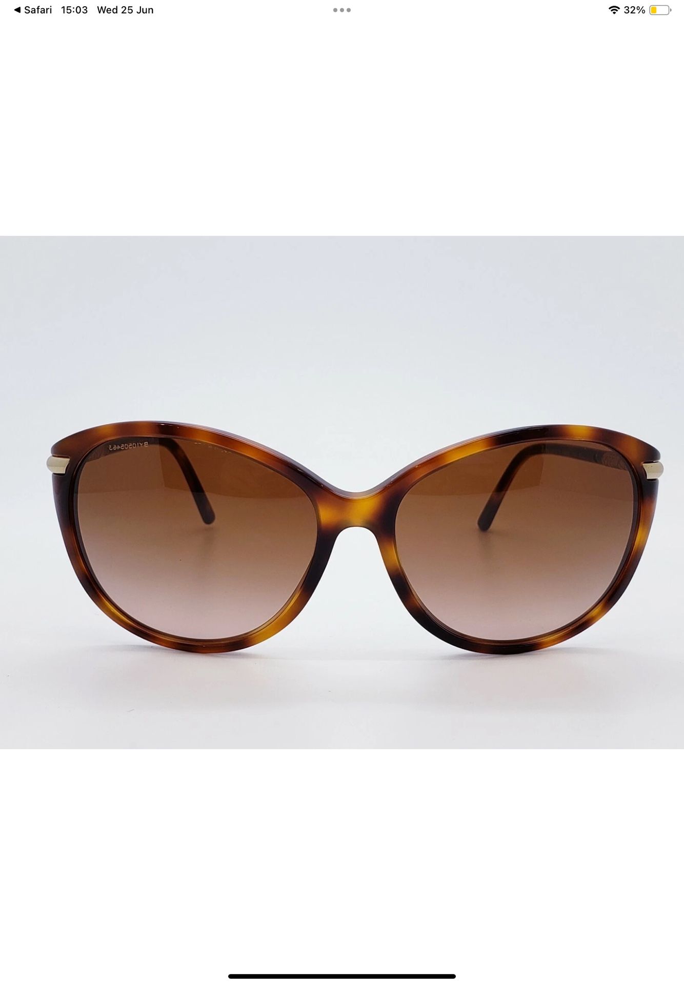 Burberry Cat Eye Womans Sunglasses