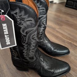 Brand New Dan Post Men's Genuine Lizard Boots