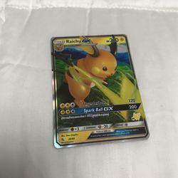 Raichu GX 20/68 Pokémon Card