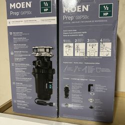 Moen 1/2 HP Garbage Disposal Brand New