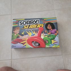 Sorry Sliders Board Game  New!