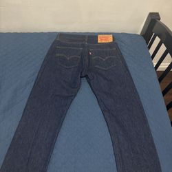 Dark Blue 501s