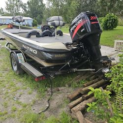 2003 Nitro Bass Boat 20 Ft