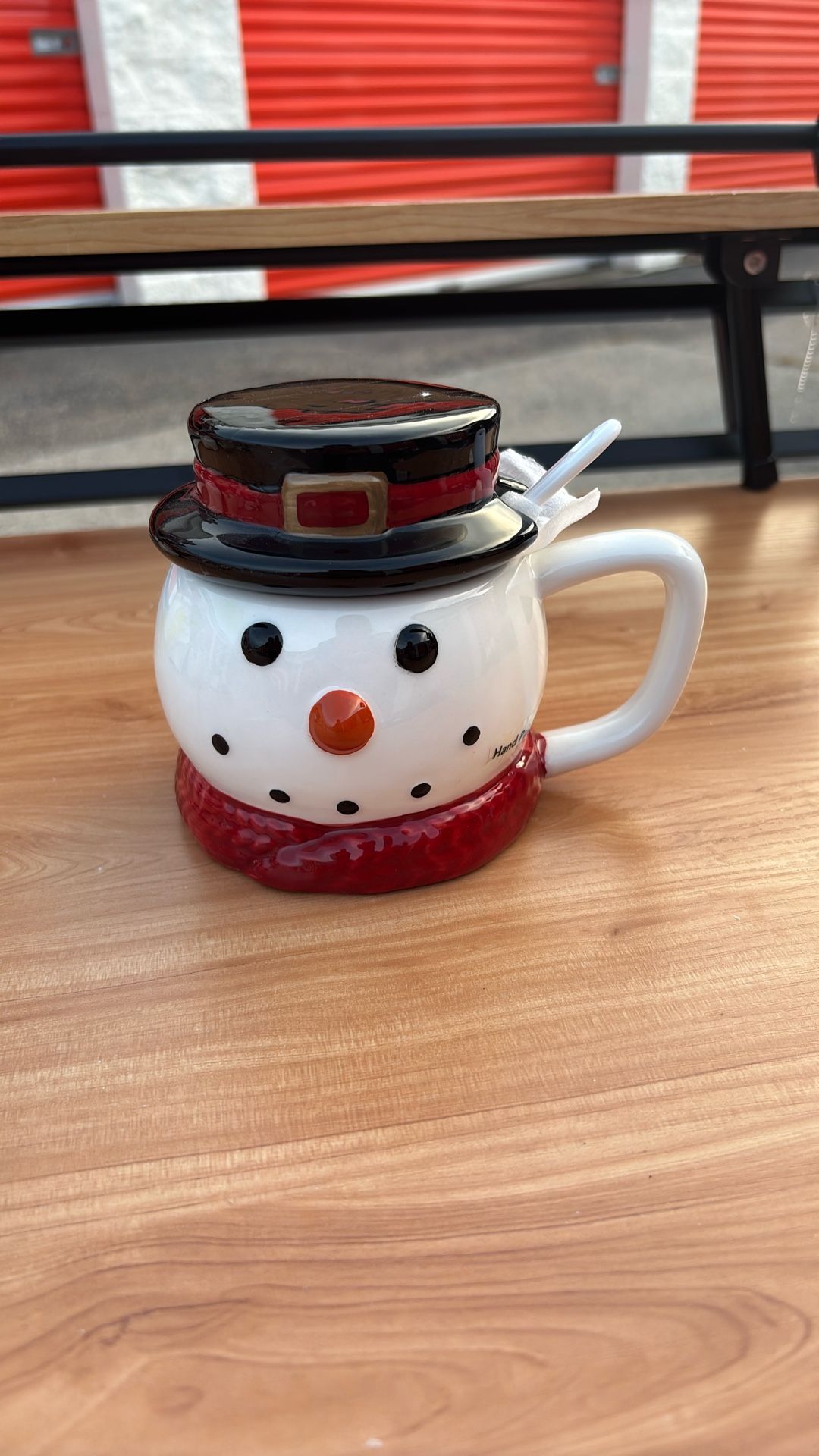 Snowman Dish