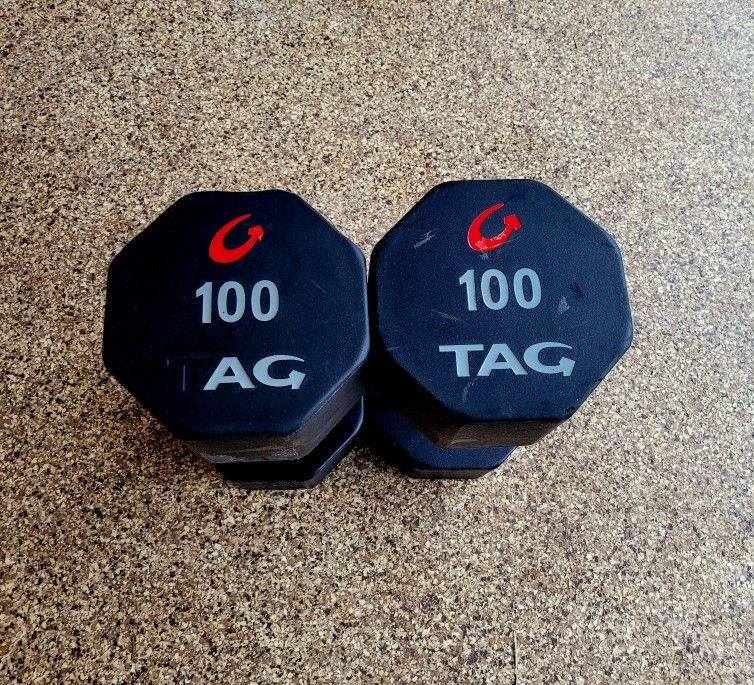 100 LB Dumbbells Set - $1000 New