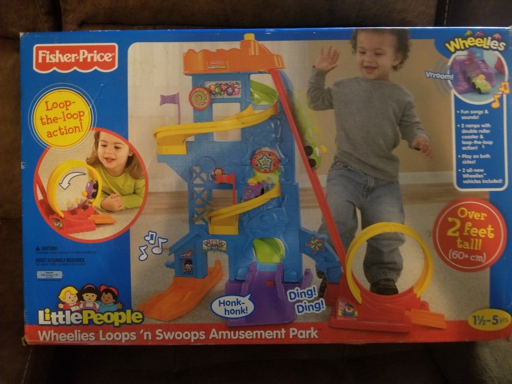 Fisher price Little People Loops n Swoops Amusement Park for Sale