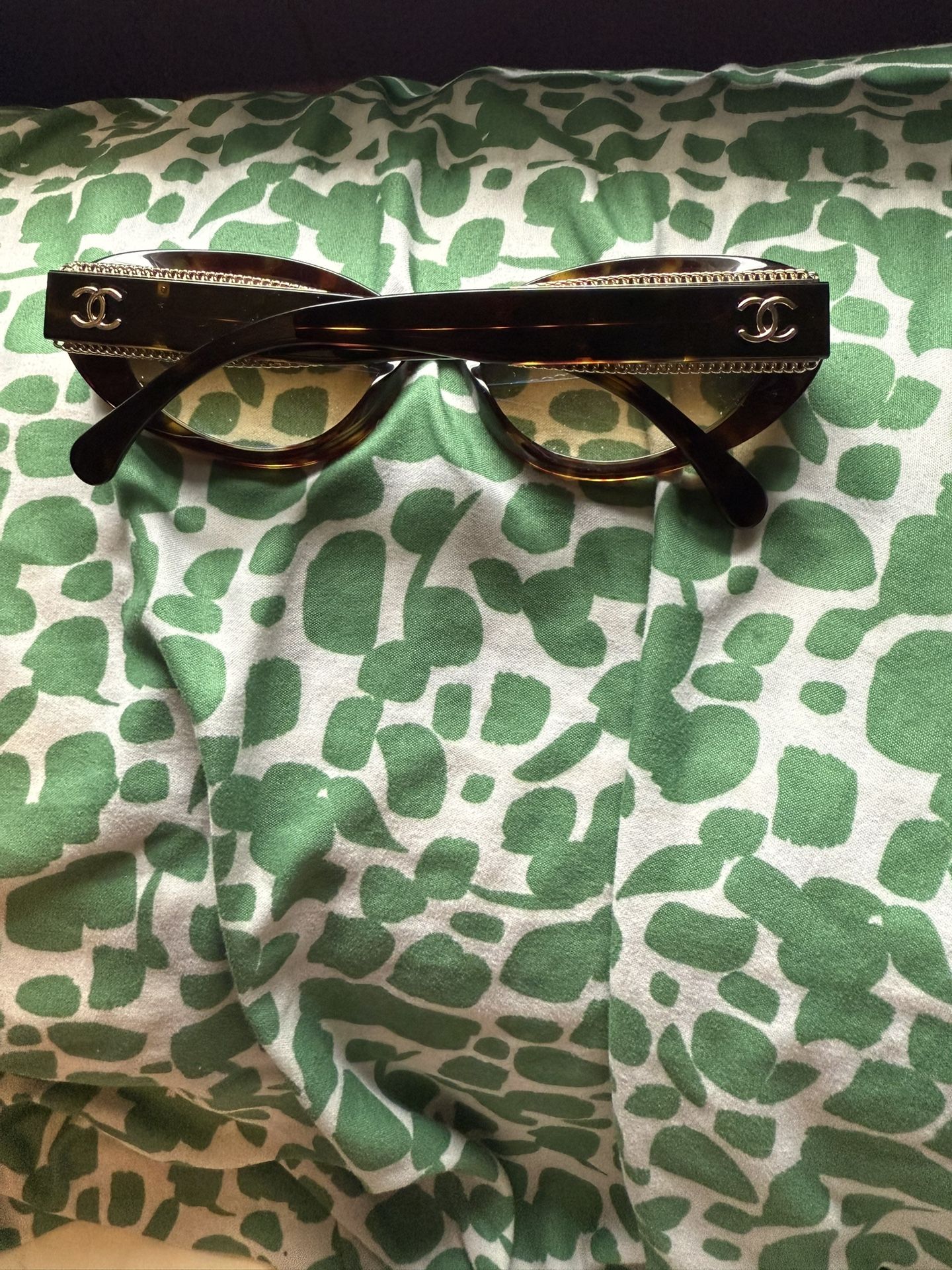 Channel Oval Sunglasses