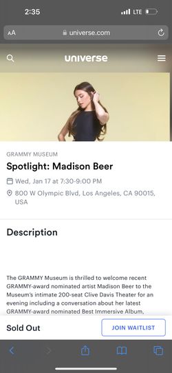 LOOKING FOR TICKETS