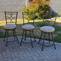 3 Bar Stools $40 TEMPE