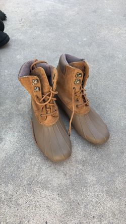 Sperry duck boots