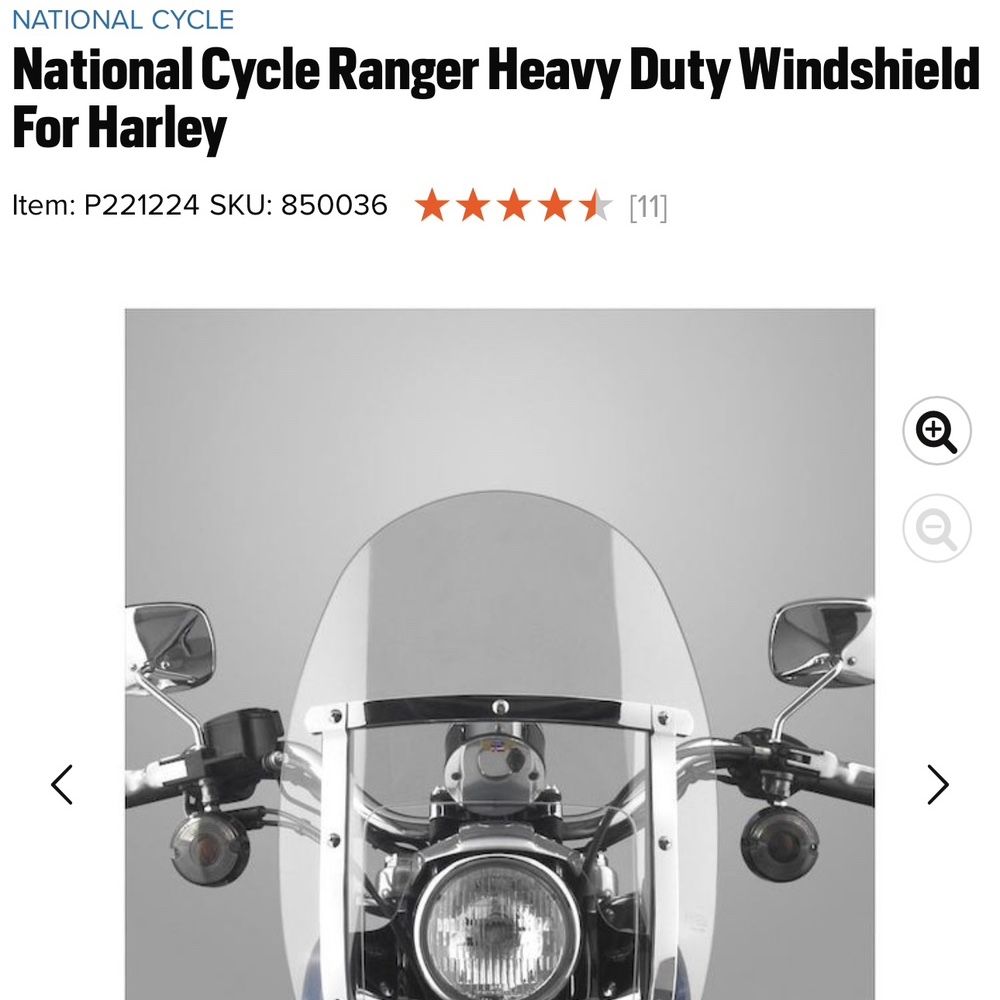 Windshield For Harley Davidson