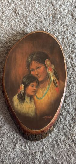 Native American mother and child