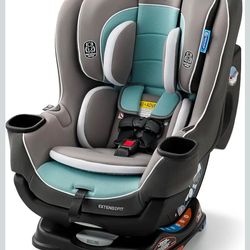 Graco Extend2Fit Convertible Car Seat Rear-Facing Longer Extra Legroom