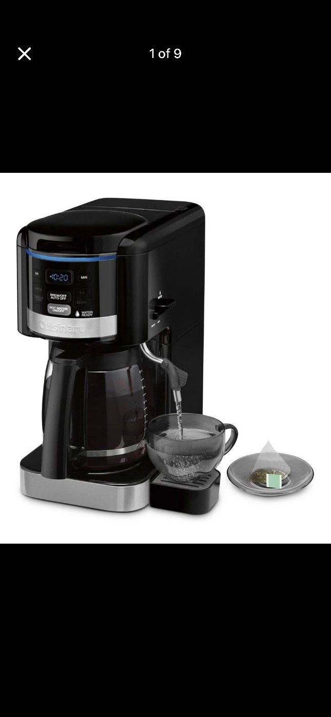 Cuisinart Coffee Plus® 12-Cup Coffeemaker & Hot Water System CHW-16