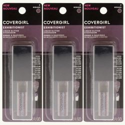 3 Pieces Of COVERGIRL Exhibitionist Liquid Glitter Eyeshadow, Shadow Mirage