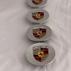 Porsche Center Caps Silver