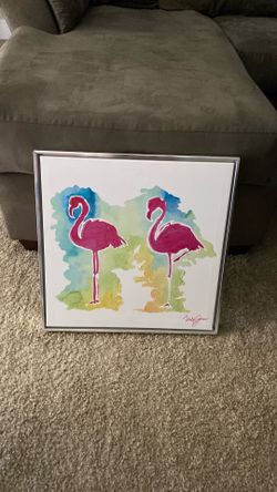 Multimedia collage with Stainless frame