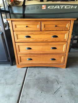 Dresser..SOLID WOOD..45 by 41 by 20.. Great Shape