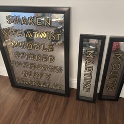 Z Gallerie Mirrored Wall Art