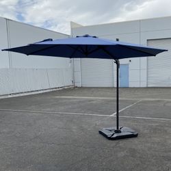 10 Feet Cantilever Umbrella with 360-degree Rotation