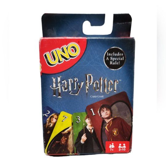 2018 Mattel Harry Potter Uno Card Game